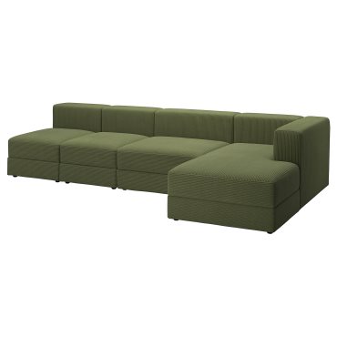 JÄTTEBO, 4,5-seat modular sofa with chaise longue/right, 994.714.02