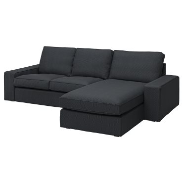KIVIK, 3-seat sofa with chaise longue, 994.828.39