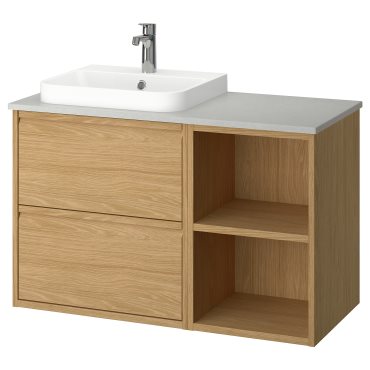 ANGSJON/BACKSJON, wash-stand/wash-basin/tap, 102x49x71 cm, 995.284.46