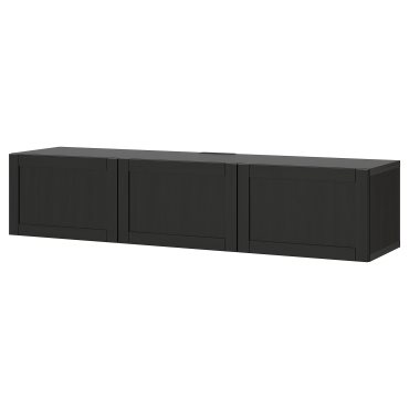 BESTÅ, έπιπλο TV με πόρτες, 180x42x38 cm, 593.306.59