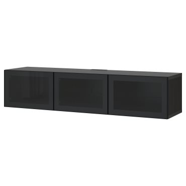 BESTÅ, έπιπλο TV με πόρτες, 180x42x38 cm, 993.306.57