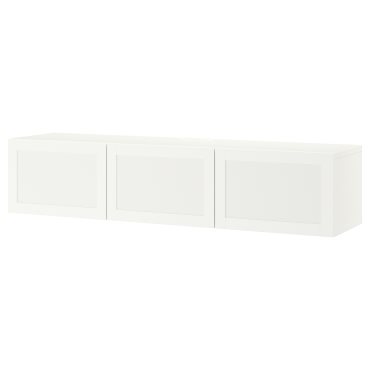 BESTÅ, TV bench with doors, 180x42x38 cm, 693.306.87