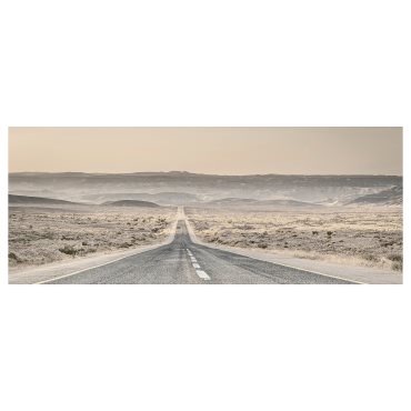 PJÄTTERYD, picture/focused highway, 140x56 cm, 005.681.20