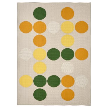 BROGGAN, rug flatwoven/in/outdoor, 133x195 cm, 005.707.74