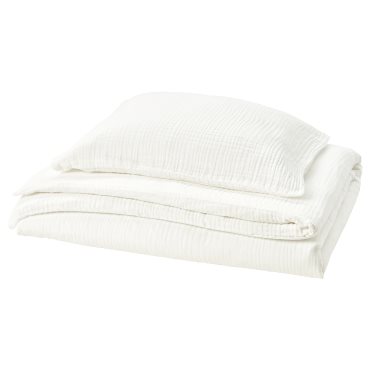 SCHERSMIN, duvet cover and pillowcase, 150x200/50x60 cm, 005.997.44