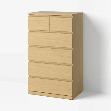 STORKLINTA, συρταριέρα με 6 συρτάρια, 70x50x120 cm, 006.275.44
