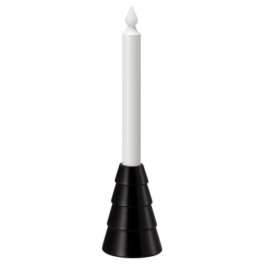 STRÅLA, candle with built-in LED light source/battery-operated, 006.335.64