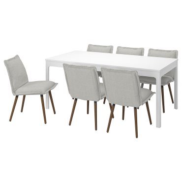 EKEDALEN/KLINT, τραπέζι και 6 καρέκλες, 180/240 cm, 095.059.01