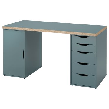 LAGKAPTEN/ALEX, desk, 140x60 cm, 095.235.18