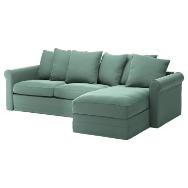 GRONLID, τριθέσιος καναπές-κρεβάτι με σεζλόνγκ, 095.366.10