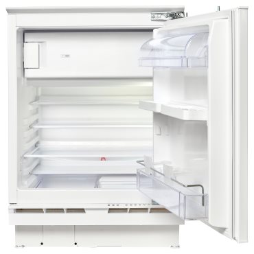 HUTTRA, under counter fridge with freezer compartment/IKEA 500 integrated, 108/18 l, 104.999.18