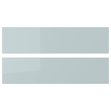 KALLARP, drawer front/high-gloss 2 pack, 40x10 cm, 105.201.56