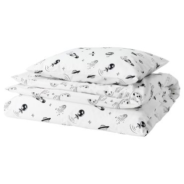 AFTONSPARV, duvet cover and pillowcase, 150x200/50x60 cm, 105.540.28