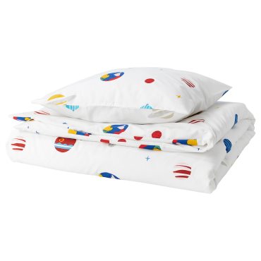 AFTONSPARV, duvet cover and pillowcase, 150x200/50x60 cm, 105.540.47