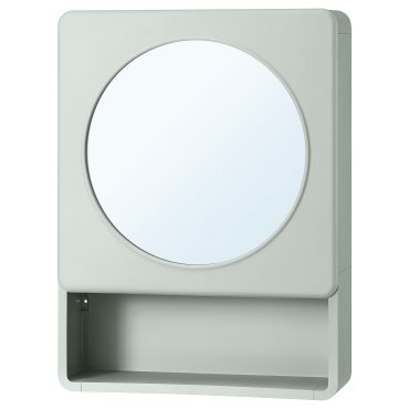 IVÖSJÖN, mirror cabinet with 1 door, 44x15x59 cm, 105.690.96