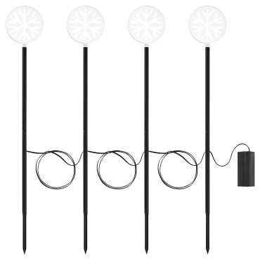 STRÅLA, stick with built-in LED light source/battery-operated/outdoor, 105.825.16