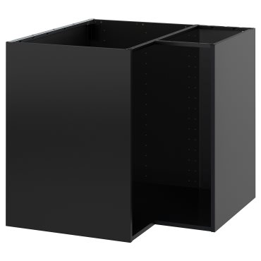 METOD, corner base cabinet frame, 88x60x80 cm, 105.916.86