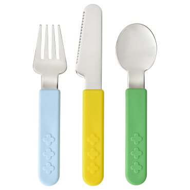 SMASKA, 3-piece cutlery set, 105.969.38