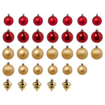 VINTERFINT, tree ornament, set of 32, 106.046.41