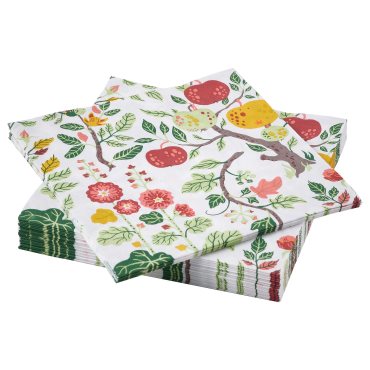 HAVSBRAXEN, paper napkin 33x33 cm/30 pack, 160g, 106.077.10