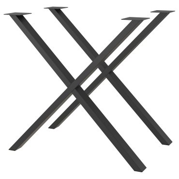 SKÅLSTA, X-shaped table leg, 2 pack, 106.116.51