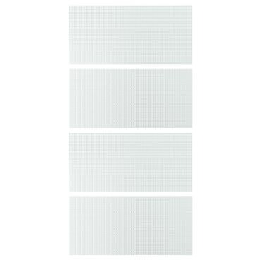 LUNDBRÄSMA, 4 panels for sliding door frame, 100x201 cm, 106.292.36