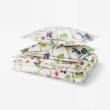 KRONBUSKE, duvet cover and 2 pillowcases, 240x220/50x60 cm, 106.376.46