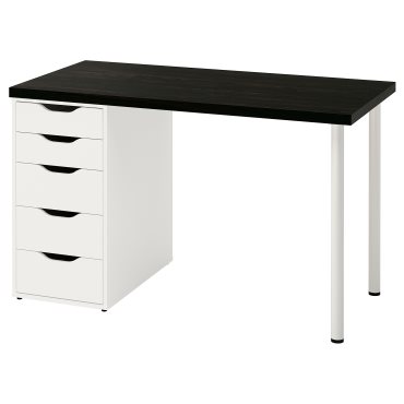 LAGKAPTEN/ALEX, desk, 120x60 cm, 194.170.51