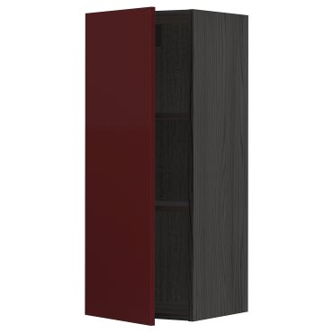 METOD, wall cabinet with shelves, 40x100 cm, 194.590.84