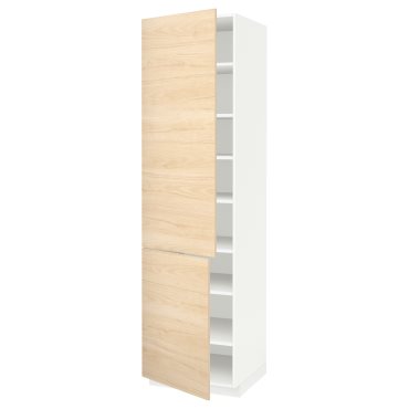 METOD, high cabinet with shelves, 60x60x200 cm, 194.689.36