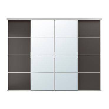 SKYTTA/MEH/AULI, σύνθεση με συρόμενη πόρτα, 301x240 cm, 195.001.92