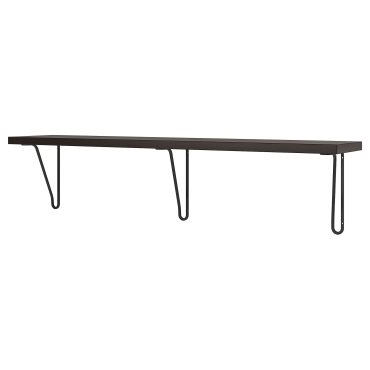 BERGSHULT/FORLAGGARE, wall shelf, 120x20 cm, 195.627.50