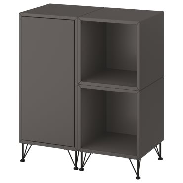 EKET, cabinet combination with legs, 70x35x80 cm, 195.675.02