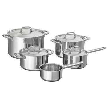 IKEA 365+, 9-piece cookware set, 204.843.32