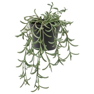 FEJKA, τεχνητό φυτό σε γλάστρα εσωτ./εξωτ. χώρου/παχύφυτο κρεμαστό, 9 cm, 205.084.08