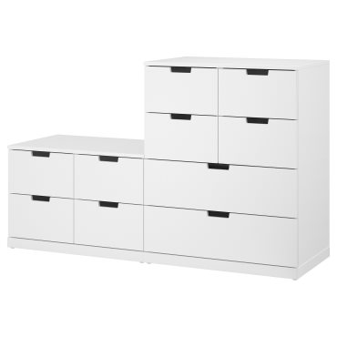 NORDLI, chest of 10 drawers, 160X99 cm, 292.480.10
