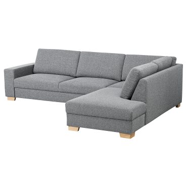 SÖRVALLEN, γωνιακός καναπές 4 θέσεων με ανοιχτό άκρο/δεξί, 293.147.74