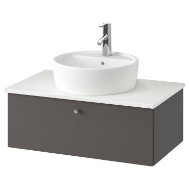 GODMORGON/TOLKEN/TORNVIKEN, wash-stand with countertop 45 wash-basin, 293.385.10
