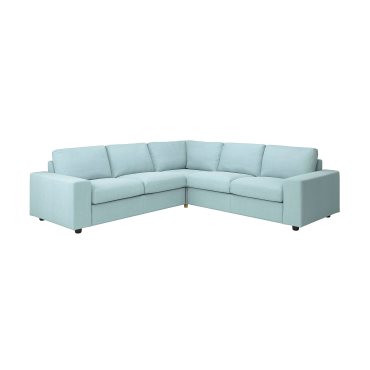 VIMLE, γωνιακός καναπές, 4 θέσεων με πλατιά μπράτσα, 294.017.90