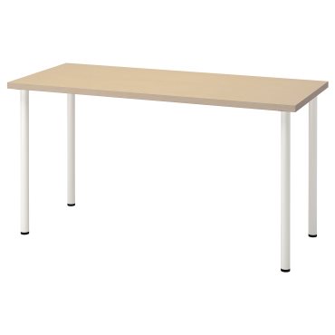 MALSKYTT/ADILS, desk, 140x60 cm, 294.177.48