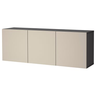 BESTÅ, wall-mounted cabinet combination, 180x42x64 cm, 294.217.74