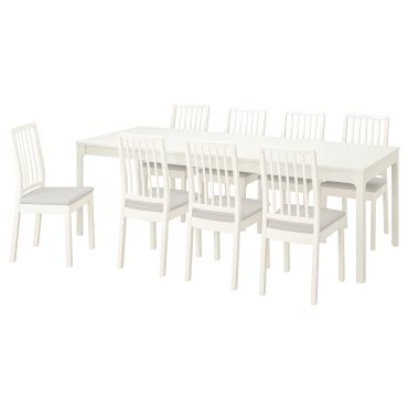 EKEDALEN/KLINT, table and 8 chairs, 180/240 cm, 294.828.52