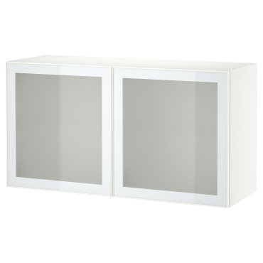 BESTÅ, wall-mounted cabinet combination, 120x42x64 cm, 294.892.31