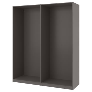 PAX, 2 wardrobe frames, 200x58x236 cm, 294.948.12