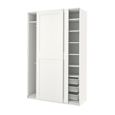 PAX/GRIMO, ντουλάπα με συρόμενες πόρτες, 150x66x236 cm, 295.026.47