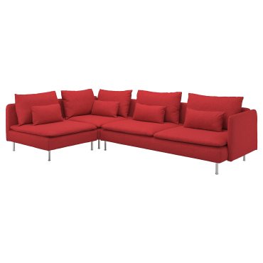 SÖDERHAMN, corner sofa, 4-seat with open end, 295.144.19