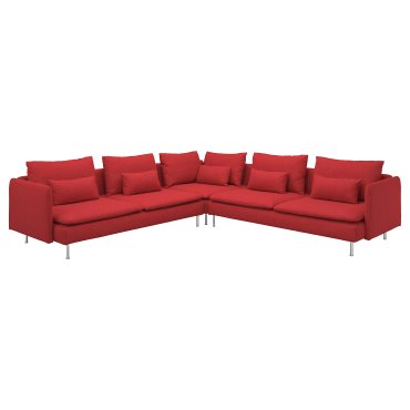 SÖDERHAMN, corner sofa, 6-seat, 295.144.24