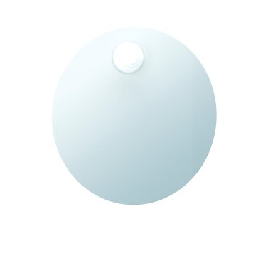 FAXALVEN, mirror with built-in lighting, 80 cm, 295.167.05