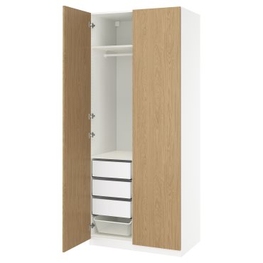 PAX/STORKLINTA, συνδυασμός ντουλάπας, 100x60x236 cm, 296.091.39