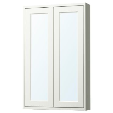 TANNFORSEN, mirror cabinet with doors, 60x15x95 cm, 305.351.28